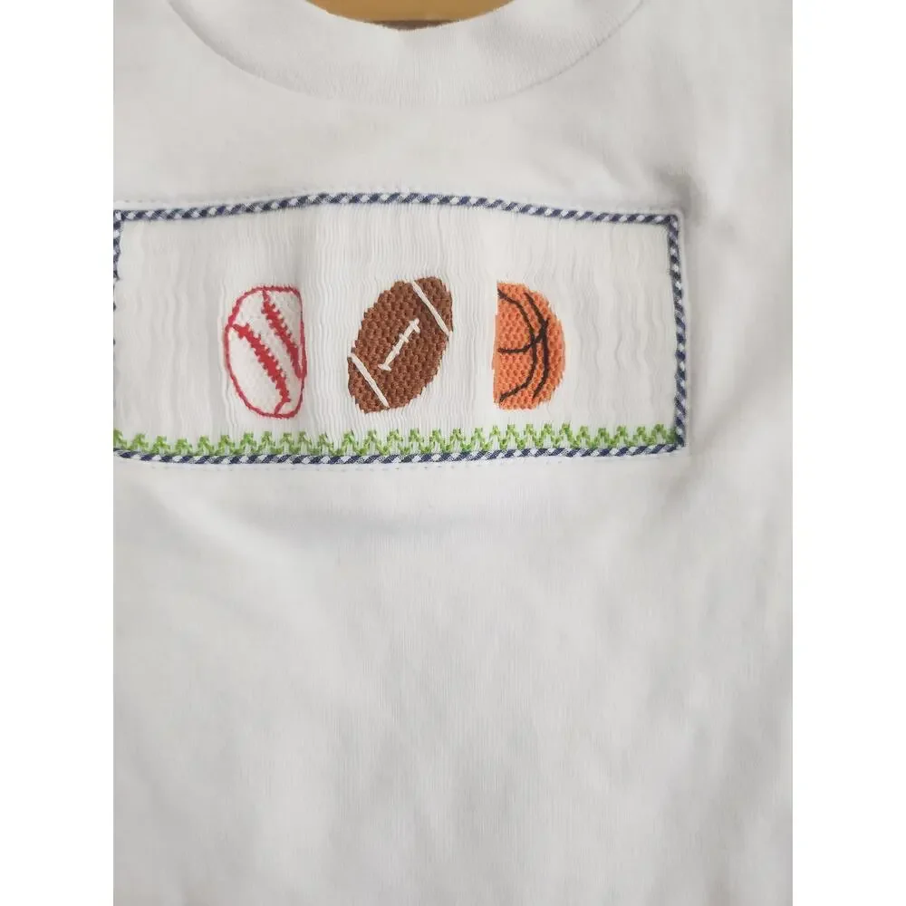 18M Smocked sport tee and pants